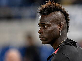 Mario Balotelli booked for pro...